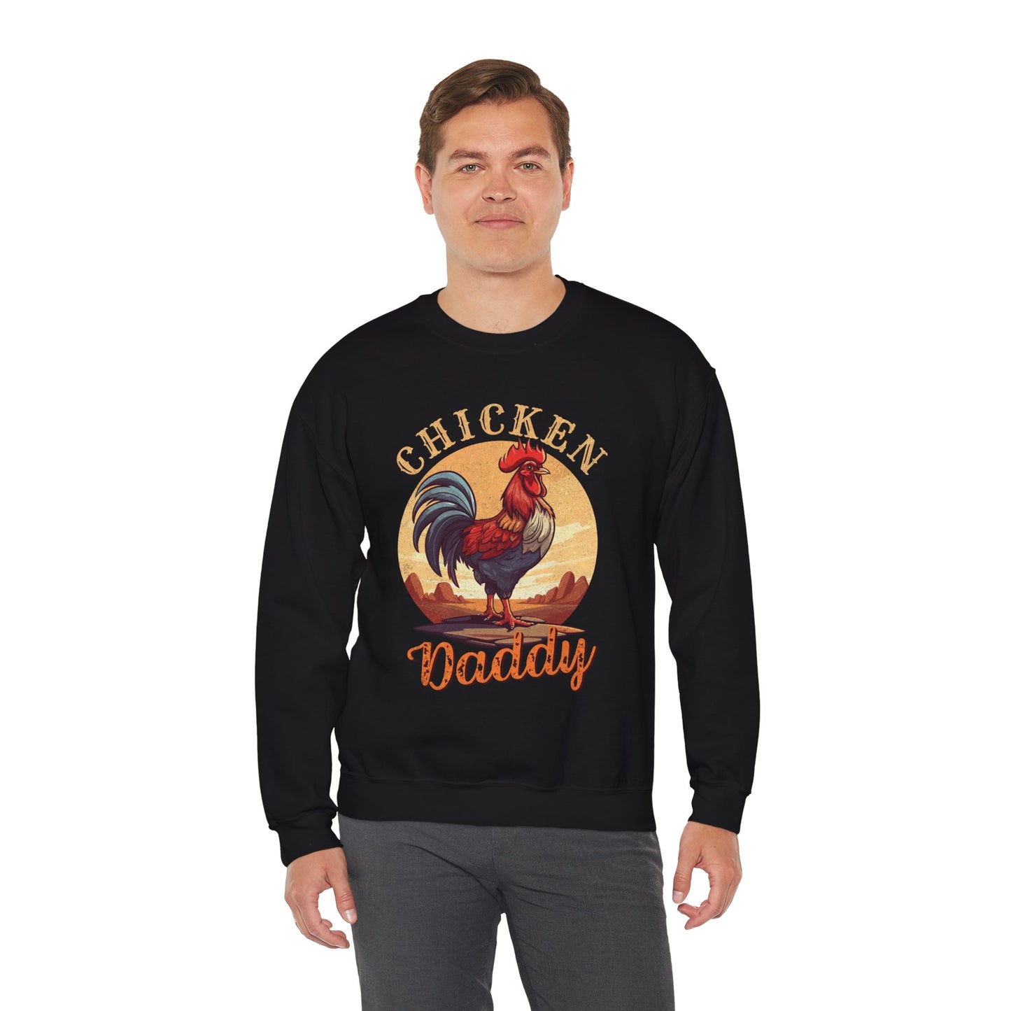 Men Sweatshirt - Chicken Daddy