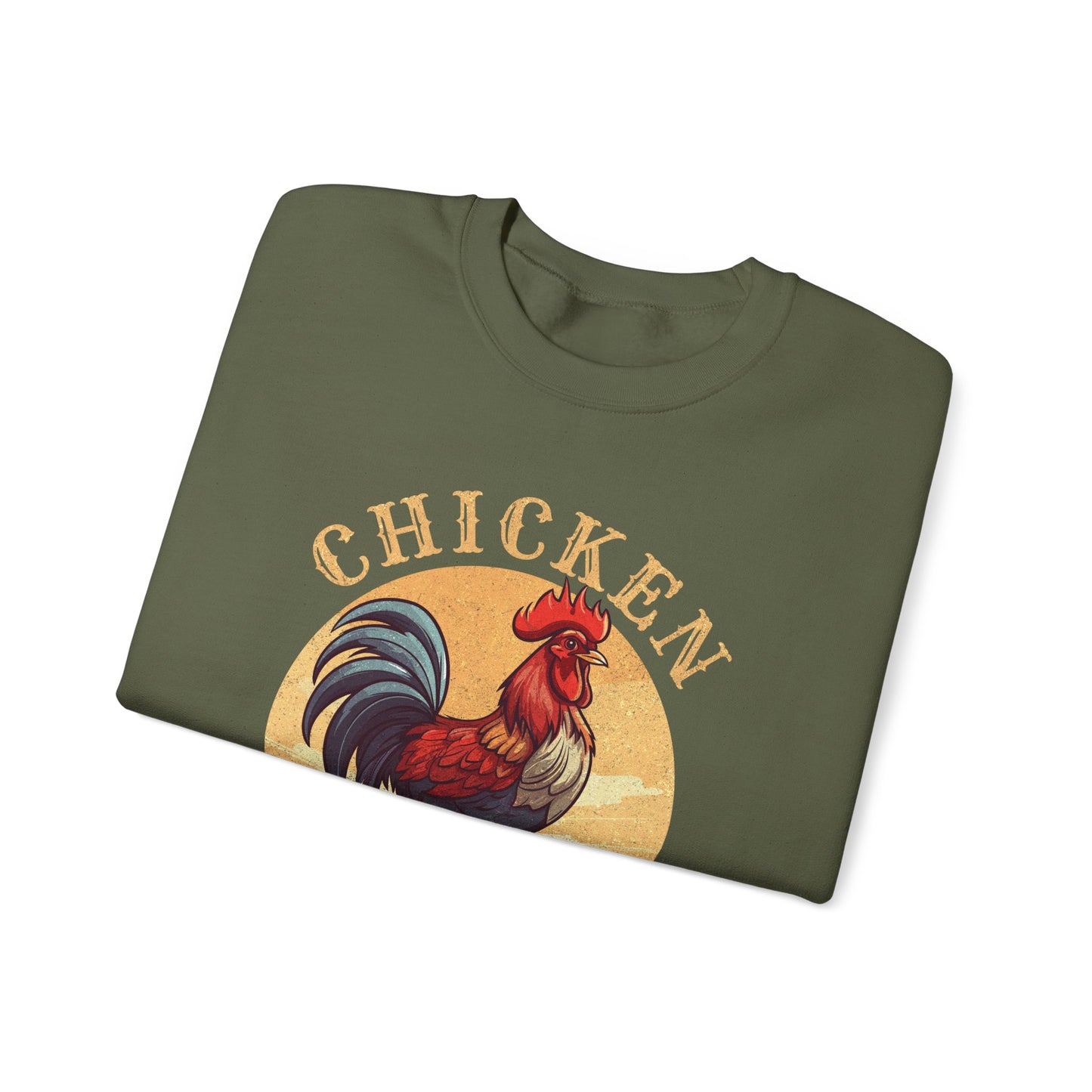 Men Sweatshirt - Chicken Daddy