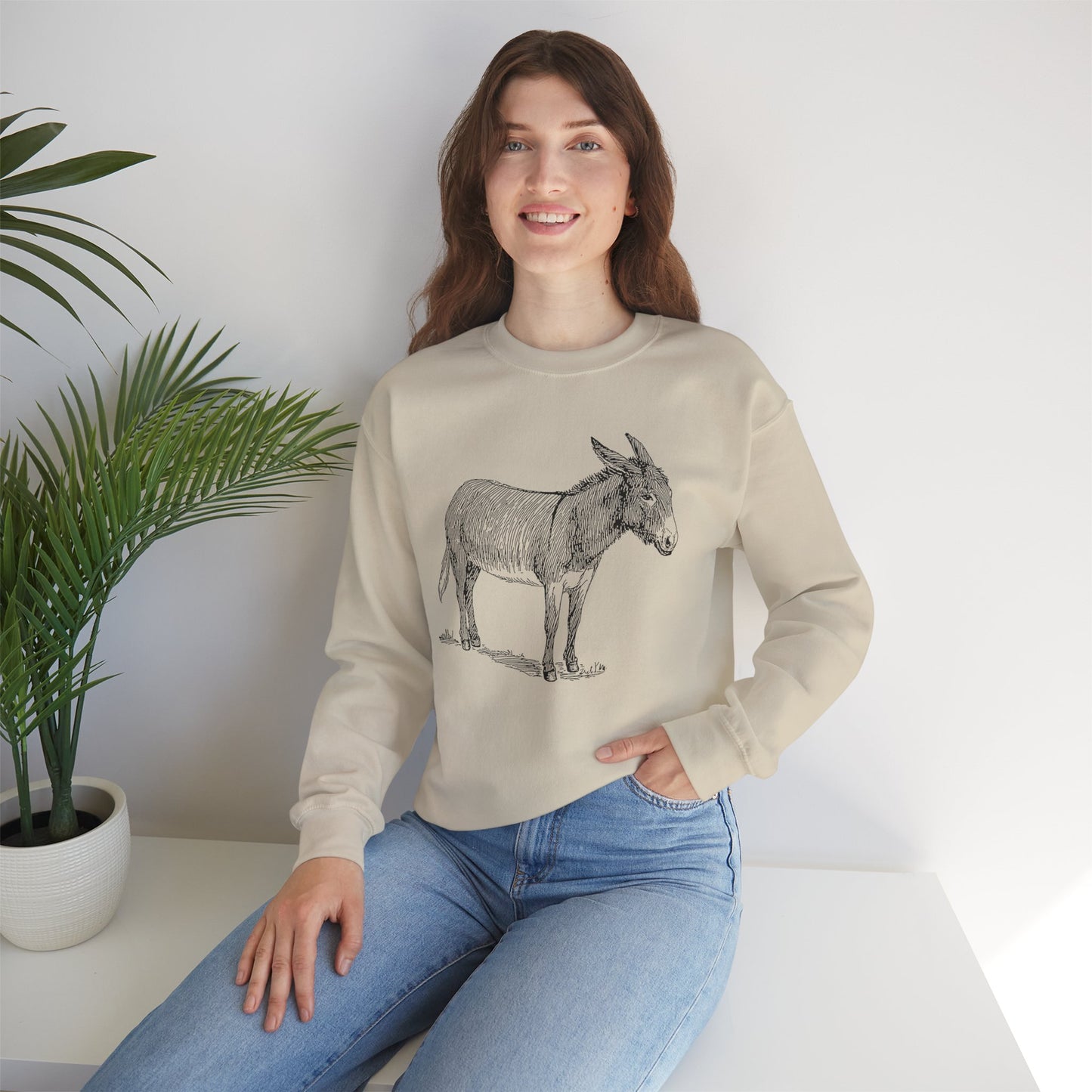 Detailed Donkey Sweatshirt (SW001)