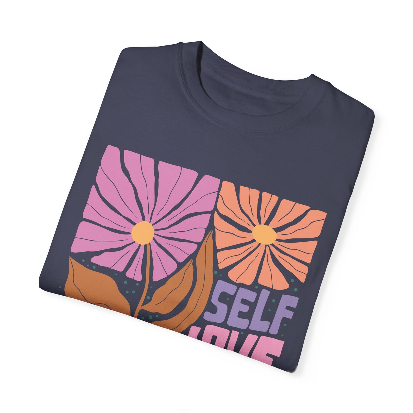 Self Love Flowers Oversized Sleep T-shirt (WCC004)