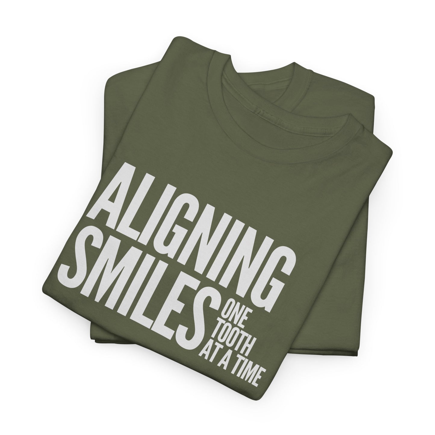 Aligning Smiles Orthodontist T-shirt (MW059)