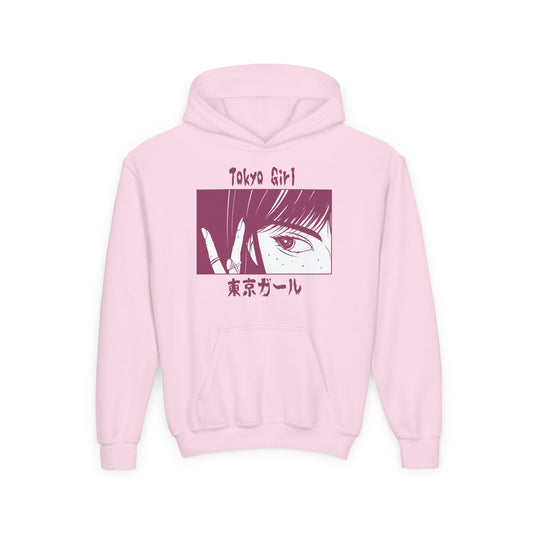 Tokyo Girl Anime Youth Hoodie (YH001)