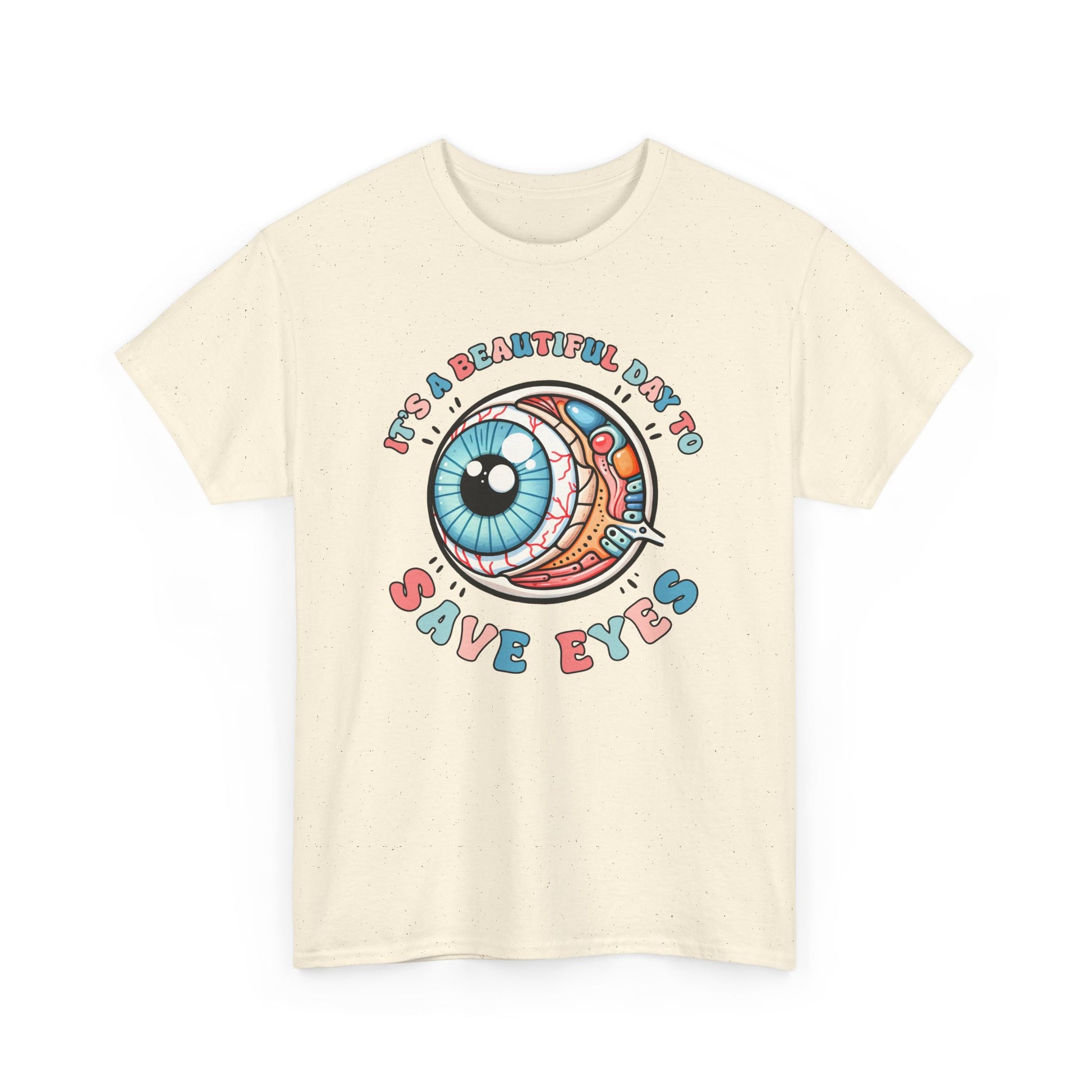 Funny Retro Optometrist T-shirt Myfiercespirit Front Naturel