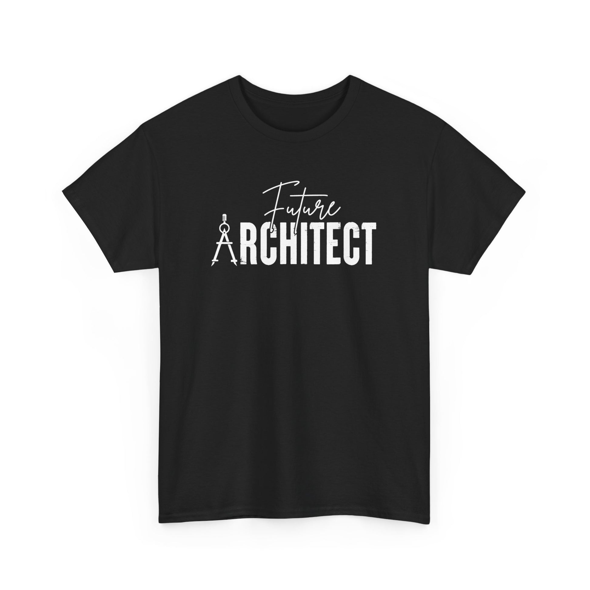 Future Architect T-shirt Myfiercespirit Front Black