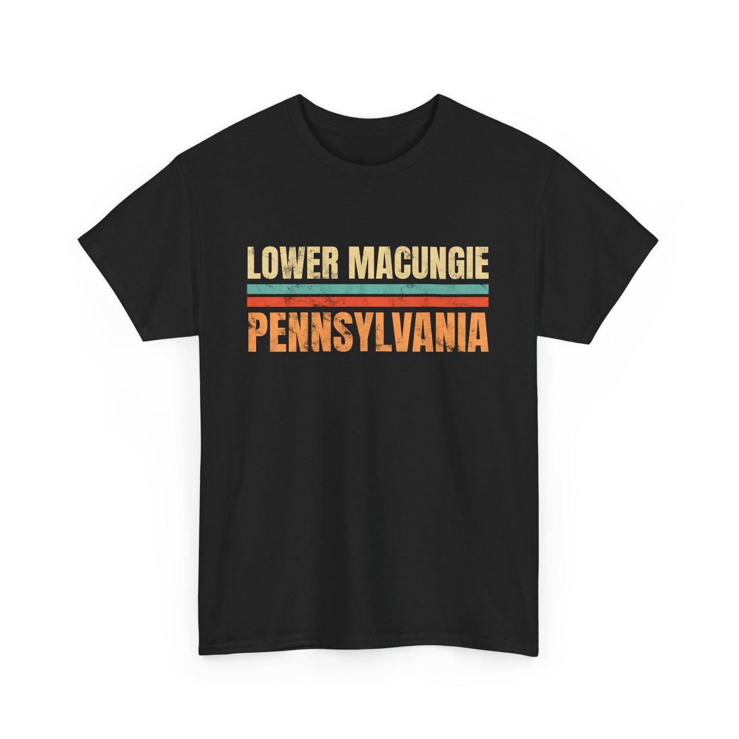 Lower Macungie Pennsylvania T-shirt Myfiercespirit Front Black