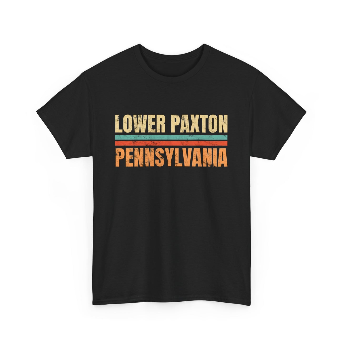 Lower Paxton Pennsylvania T-shirt Myfiercespirit Front Black