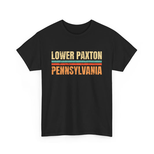 Lower Paxton Pennsylvania T-shirt Myfiercespirit Front Black