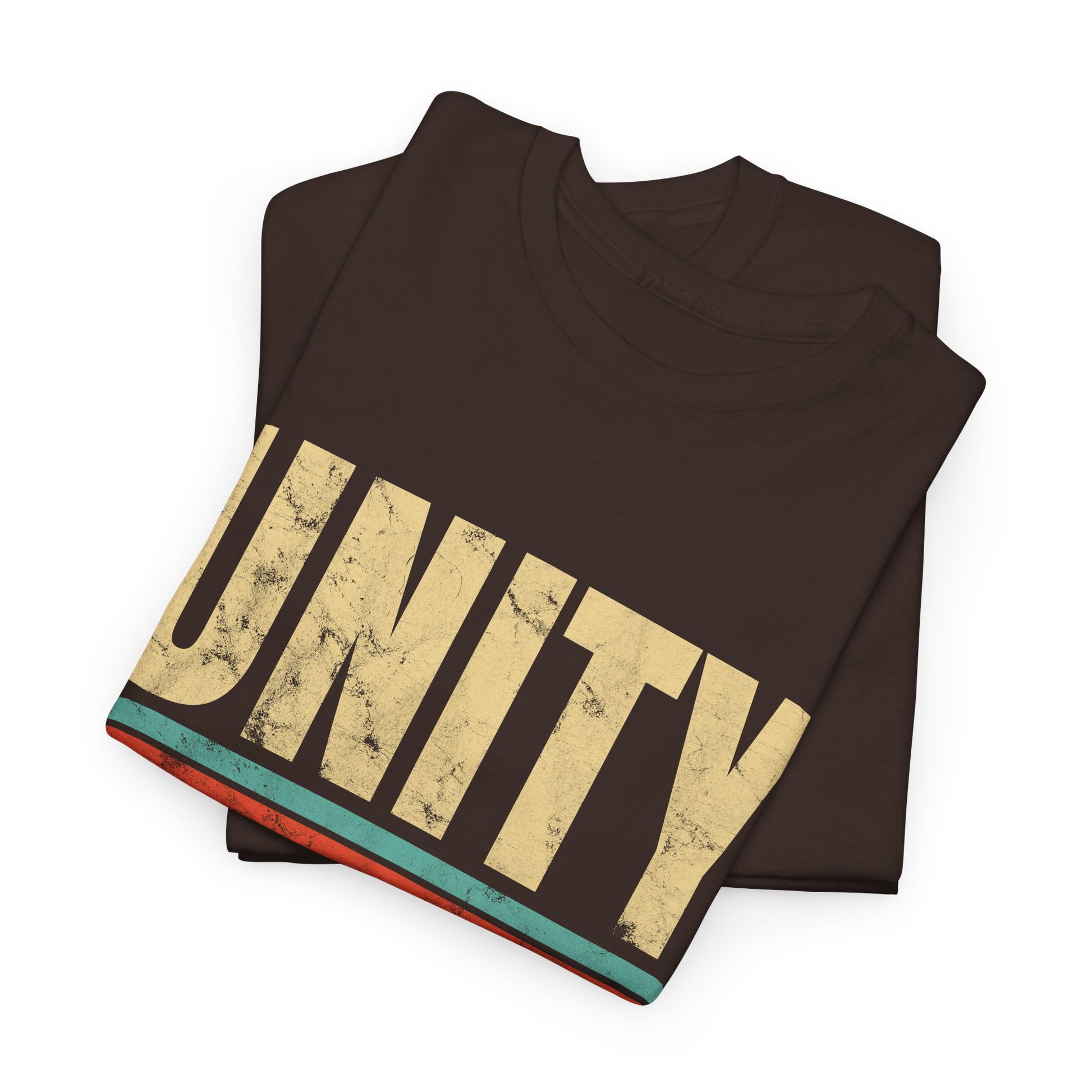 Unity Pennsylvania T-shirt Myfiercespirit Folded Front Dark Chocolate