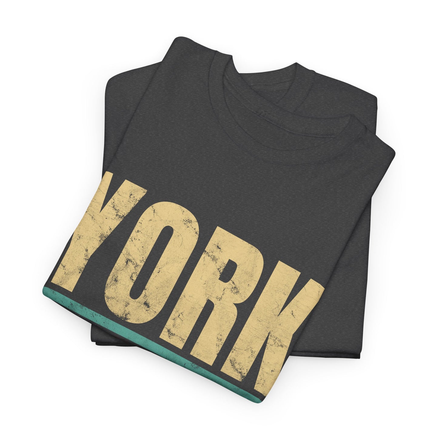 York Pennsylvania T-shirt Myfiercespirit Folded Front Dark Heather